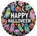 Pastel Halloween 18-Inch Round Holographic Foil Balloon