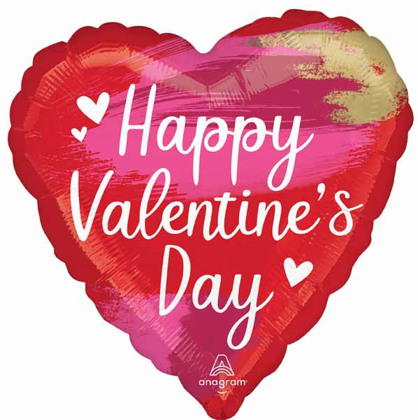 Artistic Touch Valentine's Day 18" Heart Foil Balloon