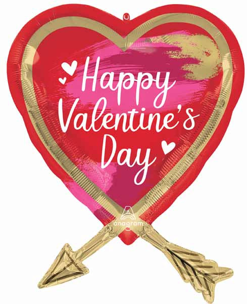 Artistic Touch Happy Valentine's Day 29" Foil Balloon