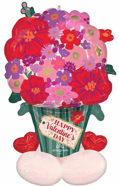 HVD FLORAL CHINTZ 45" AIRLOONZ P70 PKG