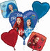 Disney Descendants 4 Foil Balloon Bouquet