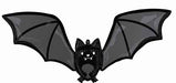 Glow Batty Bat 42-Inch Halloween Foil Balloon