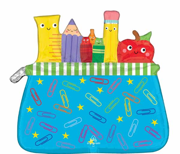 School in Session 28-Inch Shaped Foil Balloon