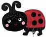Happy Ladybug Mini Shape Foil Balloon