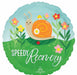 Speedy Recovery 18" Round Foil Get Well Balloon