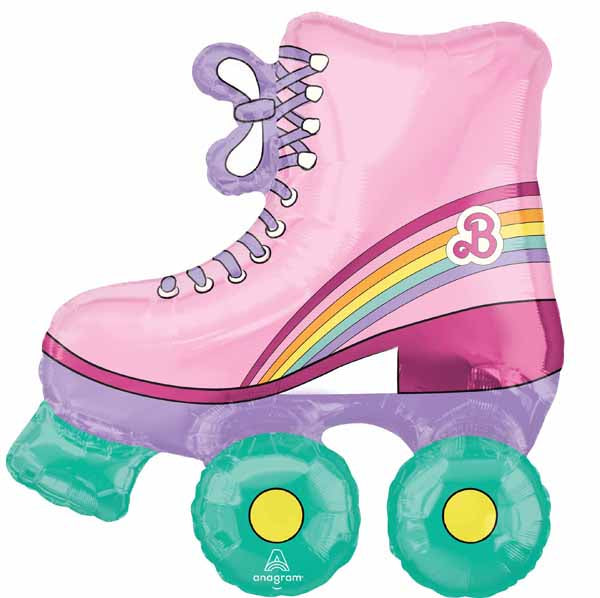Barbie Roller Skate 30-Inch Foil Balloon