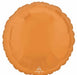 Vibrant Orange 18" Round Foil Balloon