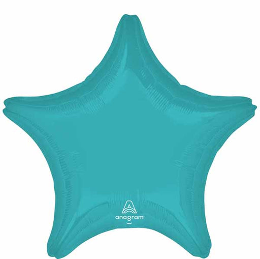 Vibrant Blue 19-Inch Star Foil Balloon