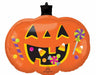 24" Pumpkin Trick or Treat Foil Balloon