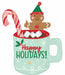 Holiday Christmas Mug 31-Inch Foil Balloon