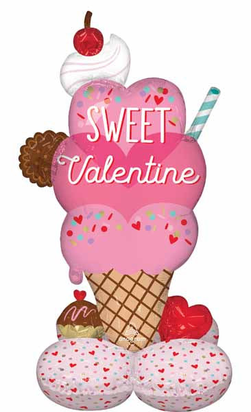 SWEET ON U ICE CREAM 39" JR AIRLOONZ P55