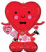 Happy Heart AirLoonz 43-Inch Foil Balloon