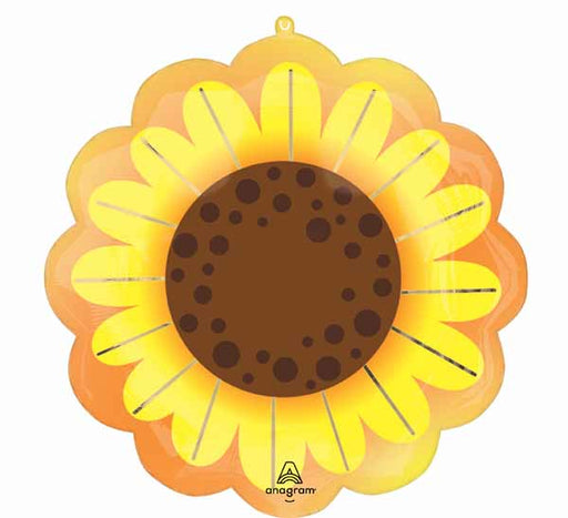 Sunflower Glow 21-Inch Shaped Foil Balloon