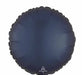 True Navy 18 Inch Round Satin Foil Balloon