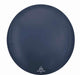 Satin True Navy 16-Inch Orbz Foil Balloon
