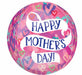 Happy Mother's Day Layered Hearts 16" Orbz Foil Balloon
