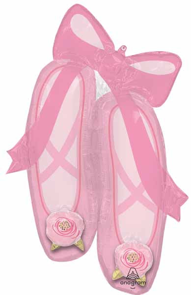 40 Inch Ballet Slippers Foil Balloon