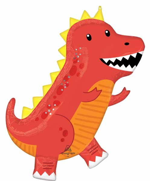 Cool Dinos 31-Inch Shaped Foil Balloon