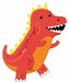 Cool Dinos 31-Inch Shaped Foil Balloon
