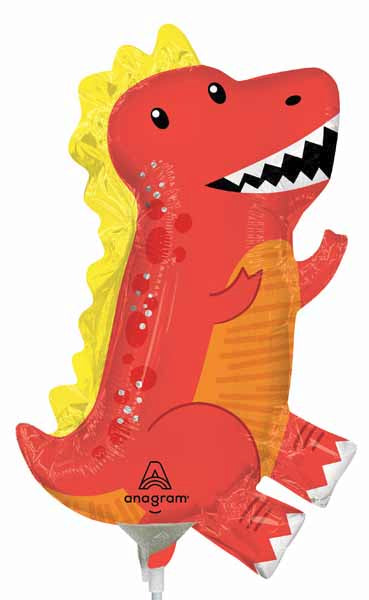 Cool Dinos Mini Shape Foil Balloon