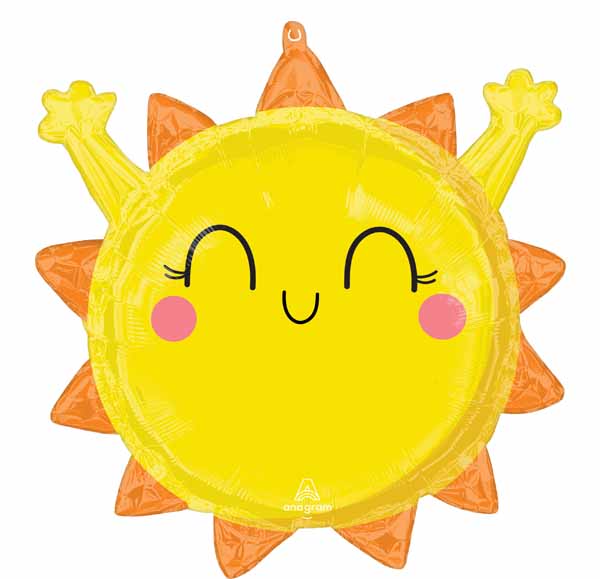 Sending You Sunshine 21-Inch Foil Balloon