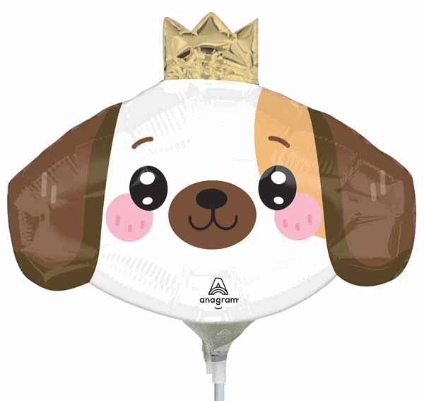 Kawaii Puppy Mini Shape Foil Balloon