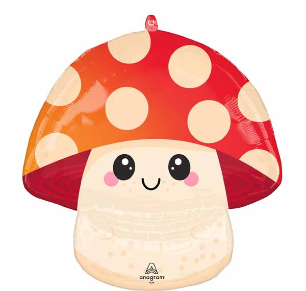 Food Friends Truffle 23-Inch Foil Balloon