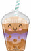 Boba Tea Shaped Foil Balloon, 29 Inch