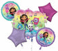 Gabby's Dollhouse Foil Balloon Bouquet