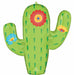 Fiesta Cactus 28-Inch Shaped Foil Balloon