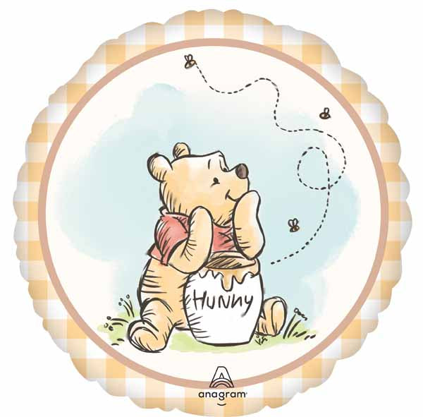 Winnie the Pooh 18" Round Foil Balloon