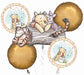 Winnie the Pooh Foil Balloon Bouquet