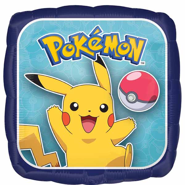 Pokémon 18-Inch Square Foil Balloon