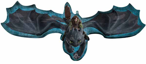 HOW TO TRAIN DRAGON 44" SHAPE XL P38 PKG