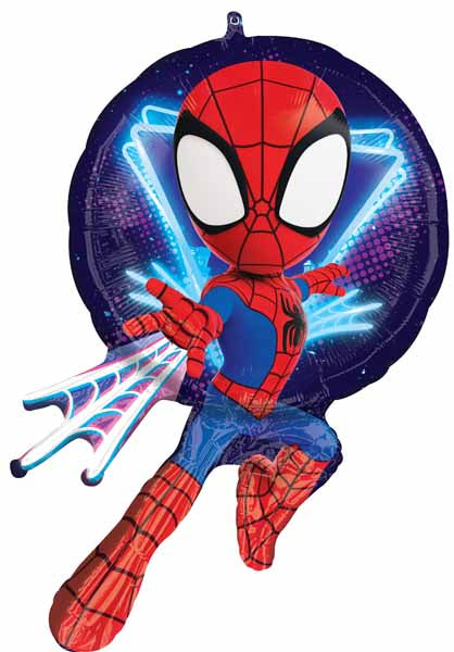 Spidey and His Amazing Friends 19-Inch Roly Foil Balloon