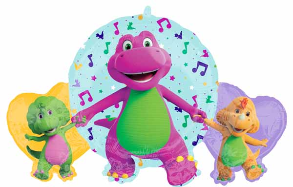 Barney 29-Inch Foil Balloon