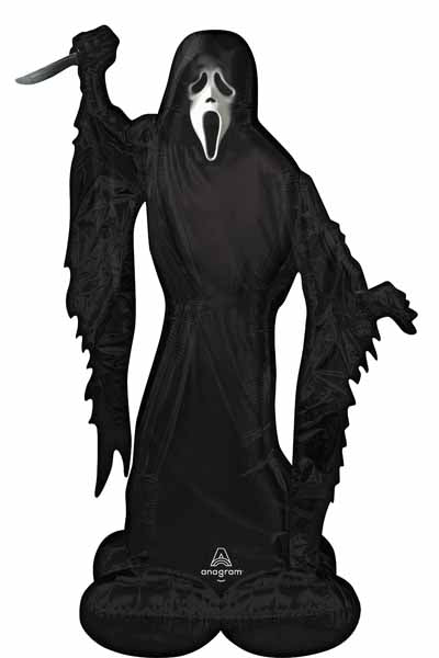 Scream Ghost Face AirLoonz Foil Balloon, 64 Inch