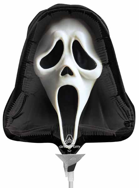 Scream Ghost Face Mini Shape Foil Balloon
