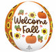 Welcome Fall 16 Inch Orbz Foil Balloon