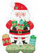 Jolly Old Santa 37-Inch Junior AirLoonz Foil Balloon