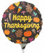 Give Thanks 9-Inch Round Foil Balloon