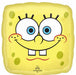SpongeBob SquarePants 18-Inch Square Foil Balloon