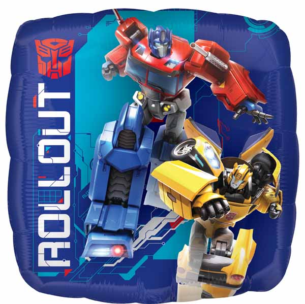 Transformers 18-Inch Square Foil Balloon