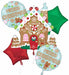 Baking Spirits Christmas Foil Balloon Bouquet