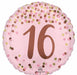Pretty Pink 16 Round Foil Balloon, 18 Inch