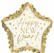 Golden Soiree Happy New Year 34-Inch Foil Balloon
