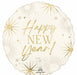 Golden Soiree Happy New Year 18" Round Foil Balloon