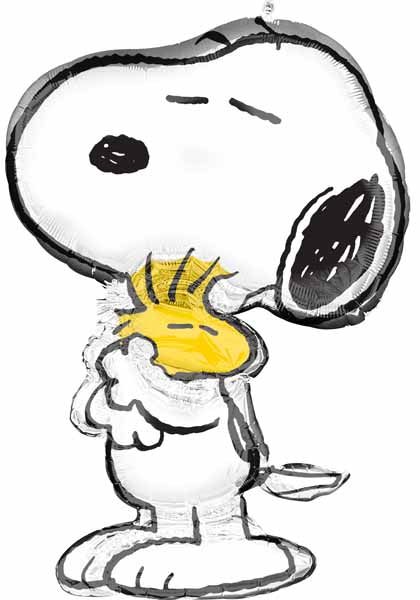 Peanuts Snoopy 30-Inch Shaped Foil Balloon