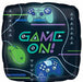 Game On 20-Inch Jumbo Square Foil Balloon