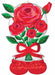 Rose Radiance 48-Inch AirLoonz Foil Balloon